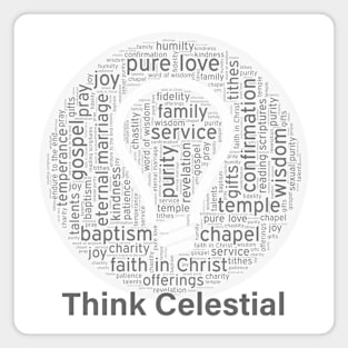 THINK CELESTIAL Magnet